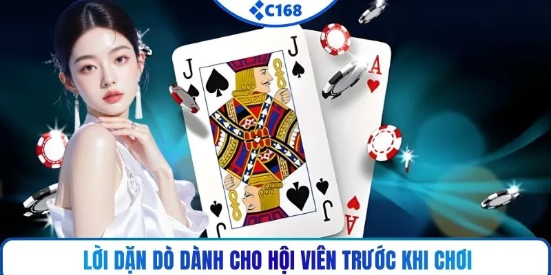Lời dặn dò dành cho hội viên trước khi chơi